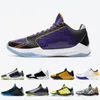 Scarpe da basket da uomo Chaos II 5 Proto Metallic Gold Big Stage Bruce Lee LA 5s Triple Black Scarpe da ginnastica sportive da uomo 7-12