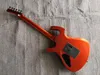 Custom Made Fly Mojo Transparante Cherry Red Electric Guitar Double Rose Tremolo Tailpiece Gitaar China Made Electeic Guitars Gratis verzending