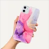 Guldfolie Bling Glitter Marmor Telefonväska till iPhone11 Pro Max XS Max XR X 8 7 6 Plus Soft Silicone Phone Fodral