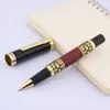 CHOUXIONGLUWEI school golden black Retro metal student Rollerball Pen