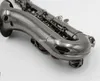 Brand New Tenor Saxophone Bb Tune full body and keys black nickel Musical instrument With Case 8656332