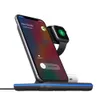 3in1 10w Fast Wireless Charger Dock Charging Stand Fast Charging para iPhone 11 x xr xs max relógio AirPods7817004