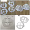 3D Maskeler stentler PE Maske Tutucu Destek Nefes İç Yastık Parantez Ağız Maskesi Nefes Vana Çerçeve GGA3671-5 Maske Assist