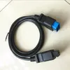 كابل OBD 16 دبوس إلى 16pin محول OBD2 موصل 16 دبوس الإناث عامة تمديد كابل 1.2 متر