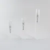 2ml 3ml 6ml mini formato trasparente Bottiglia di plastica di profumo con fine spruzzatore della foschia Sampler Vial 100Pcs / Lot