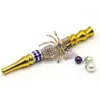 Bling Blunt holder mouthpiece metal hookah tips Jewelry Alloy Shisha Hookah Mouth Tips Filter Tip Detachable Tips Nargile Hookah