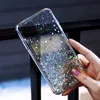 iPhone Luxo Bling Glitter telefone capa para 11 Pro X XS Max XR silicone macio capa para o iPhone 7 8 6 6S Mais de Casos Transparente Capa