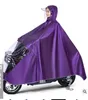 Electric battery car raincoat long full body thickening men and women self-cycling single anti-storm adult poncho