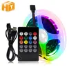 LED-Streifenlicht RGB Flexibles Band Fita Led-Licht 60 LEDsm mit Fernbedienung 1M 2M 3M 4M 5M LED-Band6400831