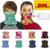US STOCK Kids Cycling Masks with PM2.5 Filter Magic Scarf Bandana Motorcycle Scarves Headscarf Neck Face Mask Riding Outdoor Masks FY7141