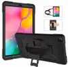 Shockside Kids Case för Samsung Galaxy Tab A 10.1 2019 T510 T515 SM-T290 SM-T295 Cover Kickstand Silicone Gummi Armour Case