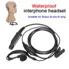 Para Baofeng UV-9R mais BF-A58 Walkie Talkie 1 Pc 120 cm 2dB PTT Mic Headset Cobertura Acústica Tubo Acústico Impermeável MayitR