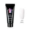 Lyx 15 ml poly gel finger förlängning kristall gelé nagel gel kamouflage uv led hård akryl byggare nagelkonstprodukter5130492