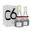 C6 LED Auto Koplampen 72 W 7600LM COB Auto Koplamp Lampen H1 H3 H4 H7 H11 880 9004 9005 9006 9007 Auto Styling Lichten