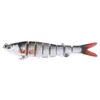 137cm 27g Sinking Wobblers 8 Segments Fishing Lures Multi Jointed Swimbait Hard Bait Fishing Tackle for Bass Isca Crankbait8033844