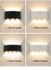 JML LED Wall lamps Black White outdoor wired waterproof IP65 warm white wall lights aluminum pass way lighting