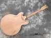 China OEM Shop 335 Guitare jazz creux matelassé Maple Wood Original Color Ship5526482