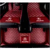 Acura TL ILX MDX RDX RLX TLX TLX TSX ZDX20002021 Luxury Custom Waterfroof Car Floor Matsに適したカーペット