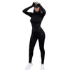 2020 New Women Sport Suit Yoga Set LongSleeved Slim Highwaist Hiplifting Sports Jumpsuit Jogging Fitness Overalls7644615