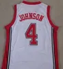 Custom Retro Men #4 Larry Johnson Un Rebels Runnin College Basketball Jerseys Ed Size 2xs-3xl 4xl 5xl 6xl Any Name or Number