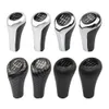 1pcs Gear Shift Knob per BMW 1 3 5 6 Serie E46 E53 E60 E61 E63 E65 E81 E82 E83 E87 E90 E91 E92 X1 x3 x5 m CARBONIO MATE CROMATO