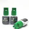 Fri frakt i-beauty 5 flaskor/lot IB Ultra super Glue Individuell snabbtorkande ögonfransförlängning lim grön lock 5ml Lash