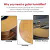30 peças umidificador de guitarra inteira para gutar baixo ukulele genérico balckmusical instrumento acessórios8409352