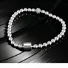 New Hot Beautiful Women's Beads Bracelet Bracelet Summer Bijoux pour 925 Bracelets de perles de chaîne de mains en argent sterling avec Original9321633