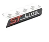 ملصق سيارة St Line Head Emblem Padge Chrom Emblem for Ford Fiesta Focus Mondeo