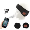 Trådlös Bluetooth Headphone Headband Sports Music Cap Hat Musik Handsfree Headset med Mic Speaker för Smart Phone Cellphone