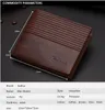 Business Men Leather Brand Luxury Wallet Short Slim Male Cash Purses Money Clip Credit Card Dollar Price Portomonee ia8908744