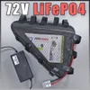 72V Triangle LiFePO4 Battery Pack For Electric Scooter Ebike battery Long Cycle life