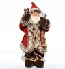 Kerstversiering Big Size 30x12x10cm Gift Santa Claus Doll Snow Man Elk Ornaments Speelgoed voor Home Enfeestes1