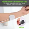 Almohadillas de electrodos de Gel autoadhesivas para acupuntura Tens reutilizables, 50/100 Uds., conector de 2,0mm, electrodos Tens para máquina de terapia Digital1