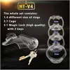 2020 New V4 Male Cage Device Bondage Fetish Sex Toys For Men Cock Cage Male Belt Device Penis Trainer4472089