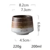 Creative porcelain tea cup accessories home decor 200ml coffee mug handy Ceramic water bowl tableware