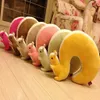 Nap Pillow Novelty Squirrel Animal Cotton Plush U Shape Neck Travel Car Home Office Health Care LJ2008217235521