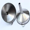100pcs 4.3inch 11cm Diameter Stainless Steel Funnel Transferring Liquid Wide Mouth Canning Hopper Kitchen Accessories
