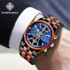 Montre homme bois montre homme horloge affaires luxe chronomètre couleur en option plein bois réglable Bracelets