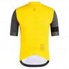 Maglia da ciclismo arancione da uomo Raudax 2022 Pro Team Abbigliamento estivo Maglie sportive da corsa ad asciugatura rapida Maglie da bicicletta