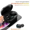 E7S Black Ear Bud True Wireless Bluetooth Headphonestouch Control Water Proof TWS Stereo inear Earpon med Charge Case Built4467063