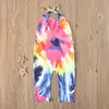 Baby Girls Tie Dye Strap Romper Ins Tiedye Sling Sleeveless Jumpsuits 2020 Summer Fashion Boutique Kids Climbing Clothes M25767805585
