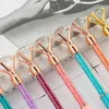 Новые Big Diamond Ballpoint Bling Bling Маленькие Кристалл Металлические Ручки Школьные Офисы Письменные Поставки Бизнес Ручка Канцтовары Студенческий подарок