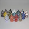 25mm OD US Couleur Fumer Verre Bubble Carb Cap Pour Flat Top Quartz Banger Nails Eau Bongs Pipe Dab Rigs