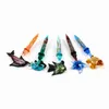 Mais novo bong dabber ferramentas padrão de animais estilo carb cap para plataformas de petróleo de vidro Dabbing ferramenta de escultura para kit de unhas E quartzo banger Dab nail