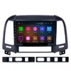 9-calowa Android Car Video Nawigacja GPS dla 2006-2012 Hyundai Santa Fe Rarket z Bluetooth Supporting Camera OBD II