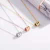 S925 Sterling Zilver Kleine Taille Ketting Klein Rood Boek Hot Stijl Kleine Taille Auto Bloem Laser Spiegel CNC Craft Hanger Sleutelbeen keten