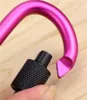 8 سم د نوع carabiner مع قفل القفل معلق سريع buckle معلقة أبازيم الظهر الألومنيوم معلقة