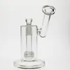 US Hot Sale US Ship Glass Bong Hookah Glas Vattenrör Bägare Recycler Bongs DAB Rig Oljebrännare Ash Catcher