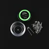 A1 Prebuilt Coil Heating Resistance Wire QUAD HIVE Tiger Fused Clapton Alien Twisted Coils RDA Atomizer Vape Premade Wrap Wire